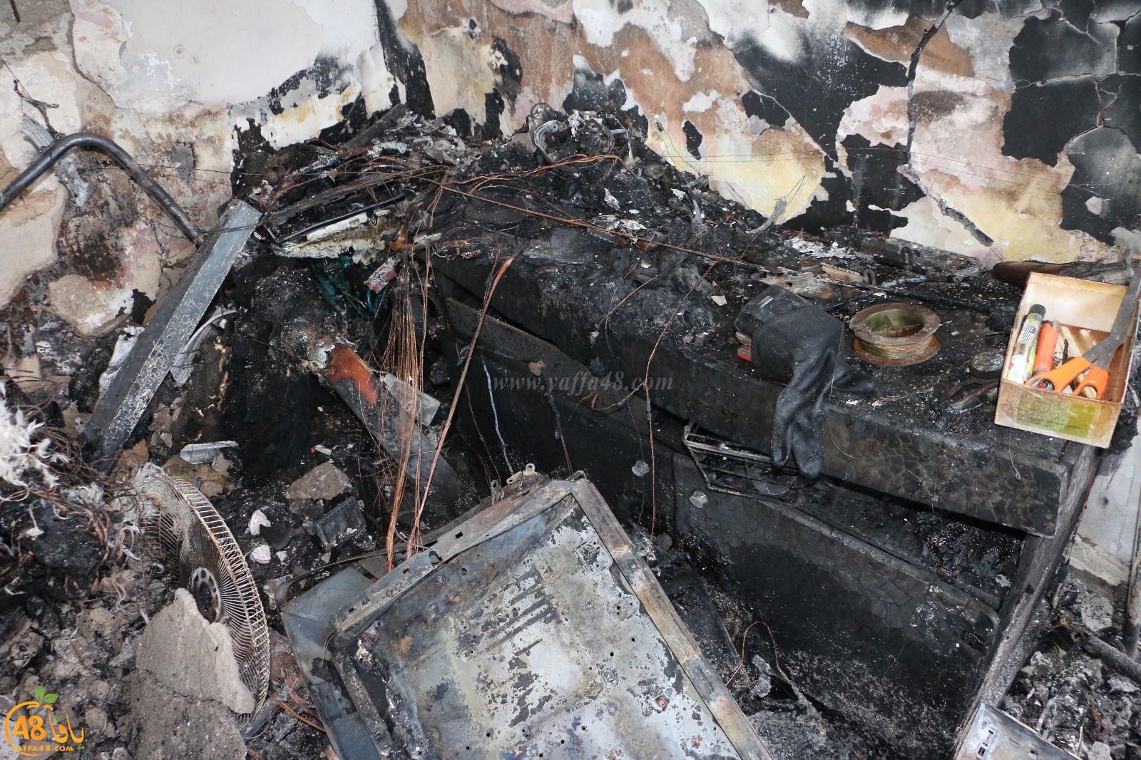  يافا: اجبروا الخواطر وساهموا في ترميم 3 بيوت متضررة من الحريق